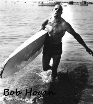 1956 Hermosa Beach Holidays Surfing Trophy Bob Hogan 1st Place Surfboard Relay 4