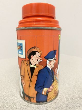 Vintage 1967 Dick Tracy Lunchbox Thermos Mug Cup Aladdin 3