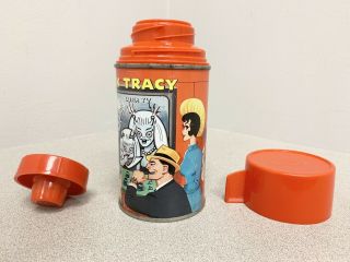 Vintage 1967 Dick Tracy Lunchbox Thermos Mug Cup Aladdin 4