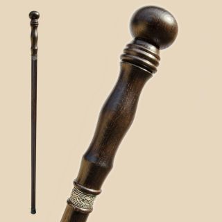 Stylish Vintage Wooden Walking Stick Cane For Men Women - Fancy Wood Knob Canes