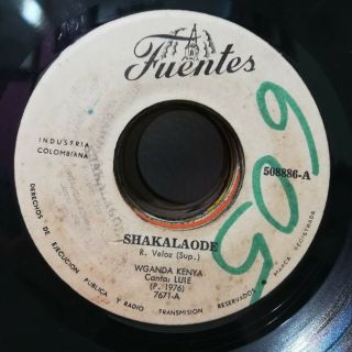 Wganda Kenya Shakalaode Very Rare Latin Funk Colombia 16 Listen