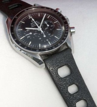 Last 2 Rubber 20mm Tropic Band Type Vintage Dive Watch Band 1960s/70s Big Holes