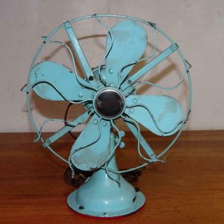 Vintage " Westinghouse " Type 241853c 3 - Speed Oscillating 13 1/2 " Electric Fan