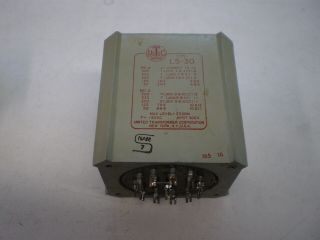 Vintage Utc Ls - 30 Audio Matching/isolation Transformer