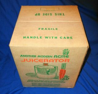 Vintage ACME SUPREME Juicerator Juicer in The Box Factory 2
