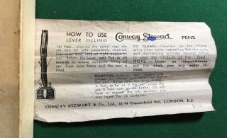 Vintage Conway Stewart No.  479 Lever Fountain Pen 6