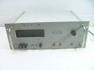 Vtg Hewlett Packard Hp 405cr Automatic Dc Digital Nixie Tube ? Voltmeter
