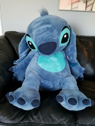 Disney Store STITCH Plush HUGE 40 