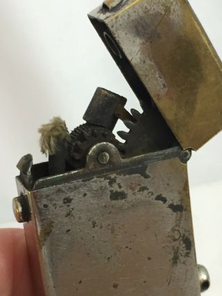 Vintage Semi Automatic Imperator Pocket Lighter On A Stand - by R.  K. 3