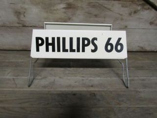 Vintage Phillips 66 Tire Rack Stand Advertising Display Sign Gas & Oil