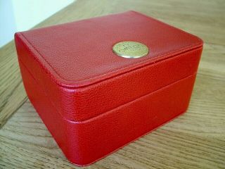 VINTAGE WRISTWATCH WATCH BOX GENTS OMEGA WORLD SERVICE ORGANIZATION 4