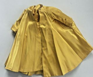 Cissy - Madame Alexander Gold Tagged Dress With Tagged Coat,  Vintage 2