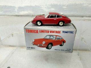 Tomica Limited Vintage Neo Porsche 912 Lv - N93a Red
