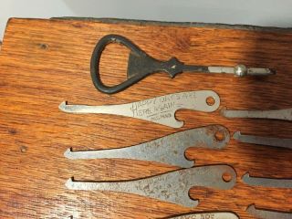 Antique Vintage bottle openers advertising prohibition HAPPY DAYS ARE HERE AGAIN 2