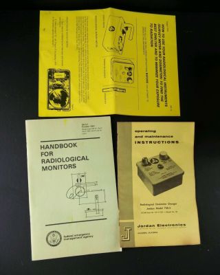 Vintage Civil Defense Radiation Survey Kit CD V - 777 5