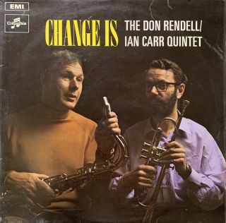 Change Is - The Don Rendell/ian Carr Quintet Lp Rare Jazz Uk Columbia Scx 6368