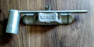 Webco Spark Plug Holder And Wrench Vintage Husqvarna Yamaha Cz Maico Dkw