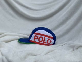 RARE VTG Team Polo Hat Ralph Lauren Pwing,  3 LEFT —LAST ONE FOR THE BAY 2
