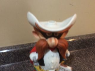 Old Vintage 1974 Texas Tech Raiders Mascot McCormick Whiskey Decanter Bottle 3