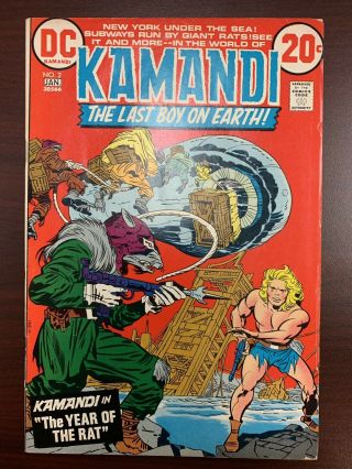 Kamandi The Last Boy On Earth 2 Signed By Jack Kirby And Mike Royer Rare