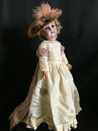 18 " Antique Bisque Head Doll Kestner 167