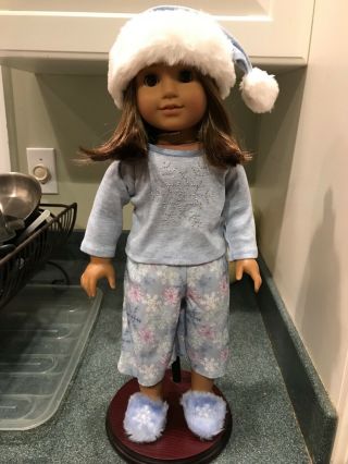 American Girl Doll,  Truly Me Doll 28,  short brown hair,  tan skin,  brown eyes 5