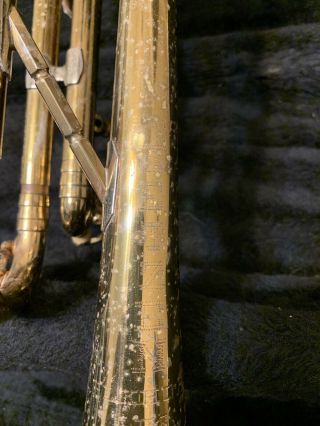Vintage Deluxe Model Getzen Brass Trumpet With Case