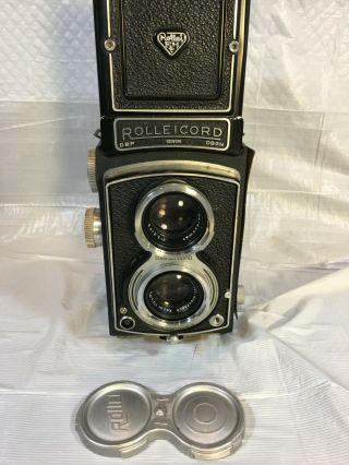 Vintage Rollei Rolleicord Iii K3b Tlr Camera W/ Schneider Xenar 75mm F3.  5 Lens