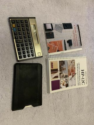 Vintage 1988 Hewlett Packard Hp - 12c Financial Calculator -