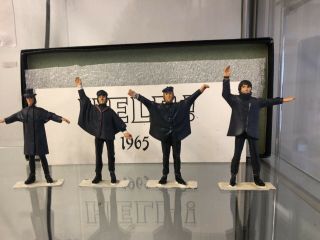 Beatles Vintage Lead Figures 1960s Rare