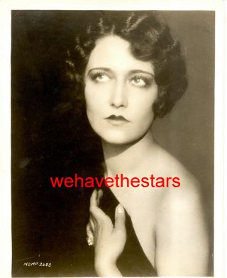 Vintage Dorothy Sebastian Sexy Bare Shoulder Mgm Publicity Portrait