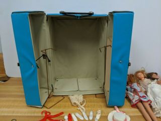 Skipper Barbie Carrying Case w/ 4 Vintage 60s Skippers & Accessories 061019DBT2 7
