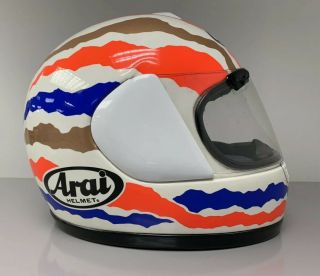 Mick Doohan 1985 Arai Helmet Rep Rare Motorcycle 500cc Motogp Med