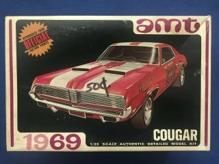 Amt Vintage 1969 Cougar Xr - 7 1/25 Scale (1969)