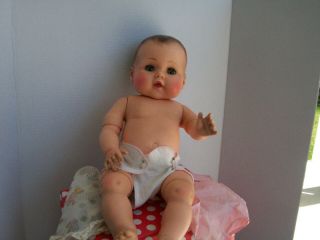 Vintage 1957 American Character Toodles Baby Doll Multi Joint
