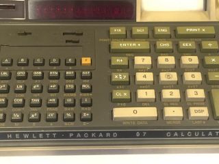 NOT Hewlett Packard HP 97 Vintage Programmable Calculator Manuals Case 3