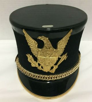 La Salle Military Academy Shako Parade Hat C 1972 Size 7 Vintage