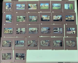 Vintage 35mm Slides - Photos From The Set Of Hello Dolly 1969