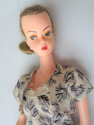 Vintage 1960s Hong Kong Bild Lili Clone Doll Hardcurl Clothesfit 11 1/2 " Barbie