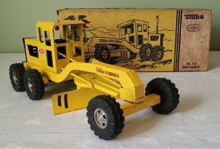 Early Tonka Toys Caterpillar Road Grader Truck No.  510 60 