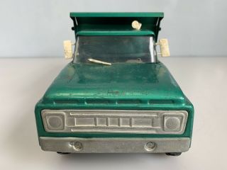 1960s Vintage Green 13.  5” Structo Hydraulic Dumper Dump Truck 7