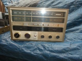 Vintage Zenith 10m9t25z Tube Stereo Tuner Pre - Amp