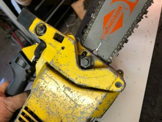 Vintage McCulloch Pro Mac 510 Chainsaw Complete 8