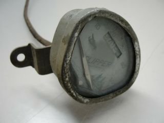 Rare Vintage Stewart Warner Clipper Speedometer / Cable Bracket Schwinn Bicycle