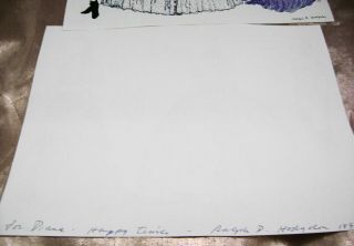 VTG PAPER DOLLS ORIGINAL1993 GONE WITH THE WIND THE LOSERS RALPH HODGDON SIGNED 3