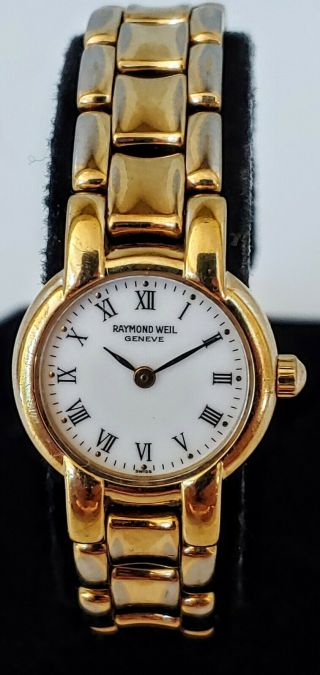 Raymond Weil Geneve 3740 - 1 Ladies 18k Gold Electroplated Watch
