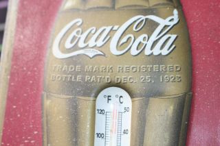 Vintage Coca Cola Soda Pop 1923 Christams Bottle 16 
