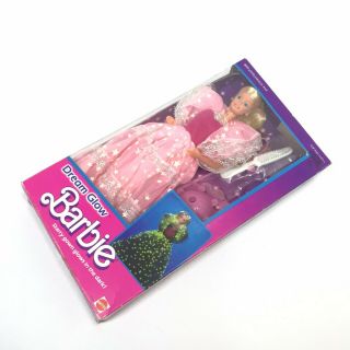 Dream Glow Barbie 1985 Vintage W/ Box Accessories A,