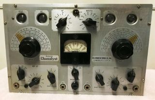 Vintage Rca Rider Chanalyst 162 Radio Test Instrument