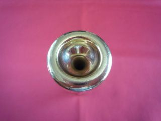 VINCENT BACH CORP.  3C Trumpet Mouthpiece Vintage 70 - 80 ' s Gold Plated C Cup 6